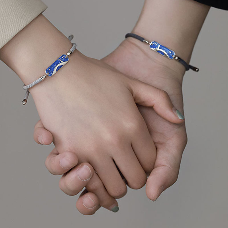 Women Accessories Meaning - Korean destiny bridge couple bracelet, romantic
