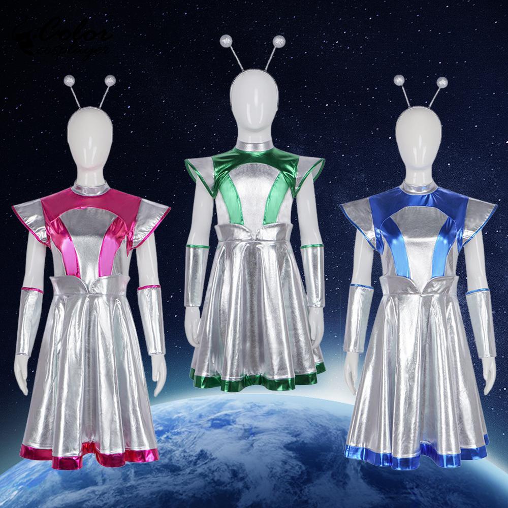 Women'S Vacation Accessories - Color Cosplayer Halloween Dress Astronaut Cosplay