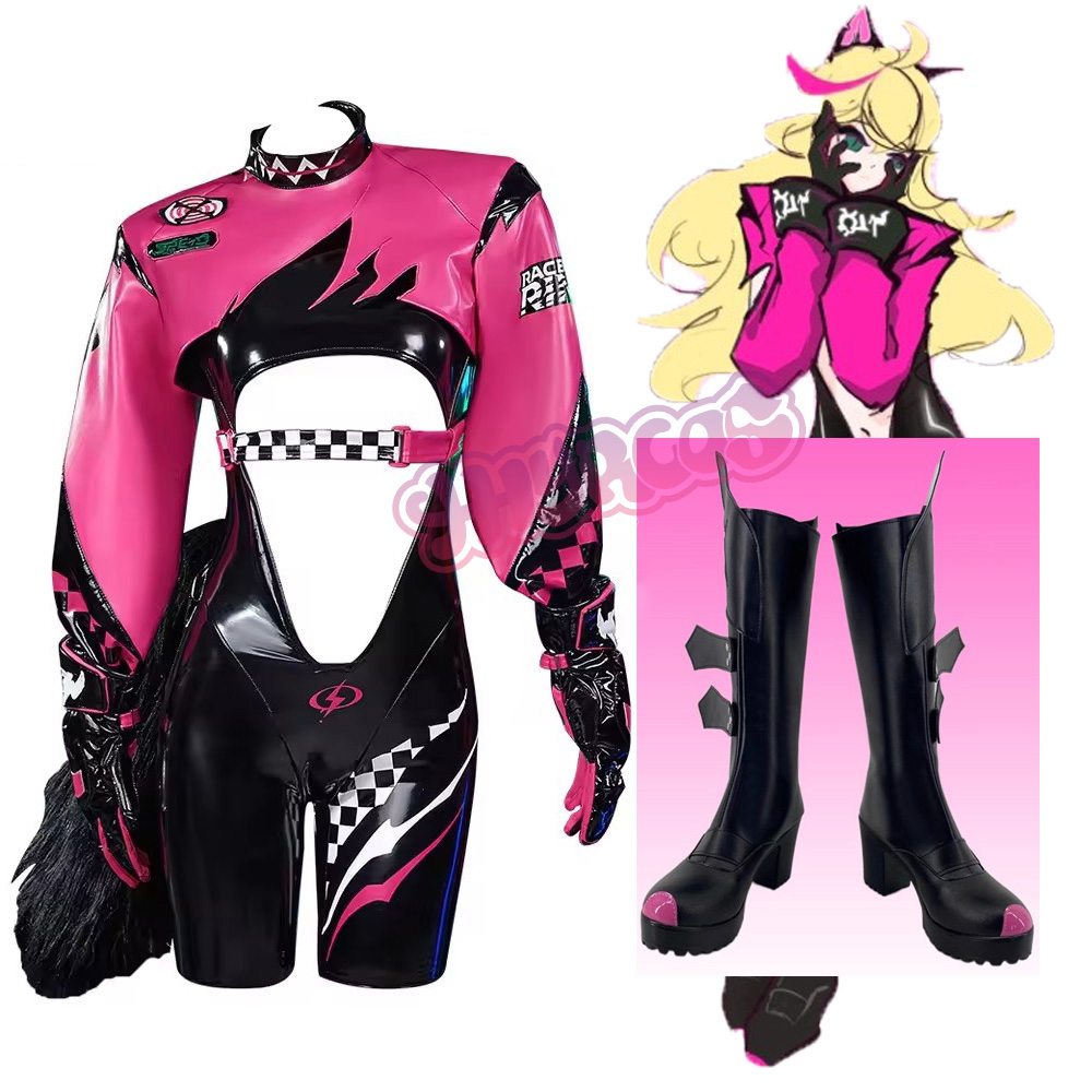 Women'S Accessories For Shoes - Sexy Rinn Cosplay Costume Top And