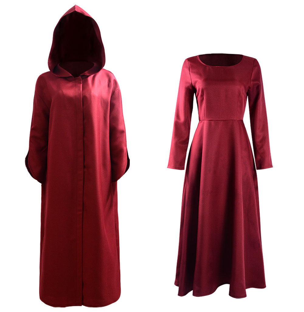 Women'S Victorian Era Accessories - Offred Cosplay Costume Outfit Women Dress