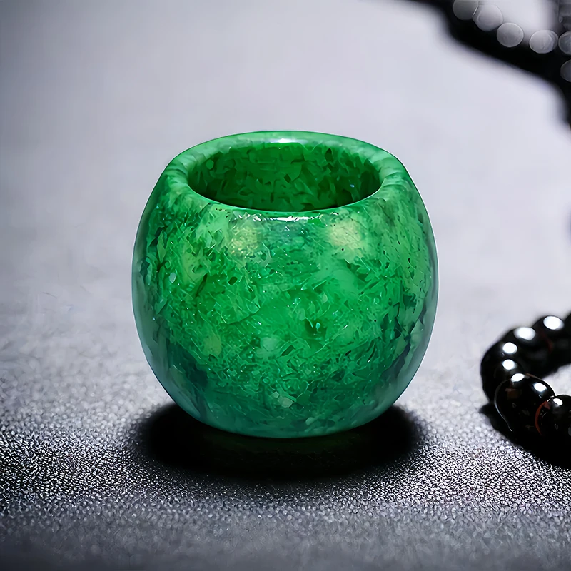 22mm Green Real Jade Rings for – Women'S Accessories Rings recenzja i cena