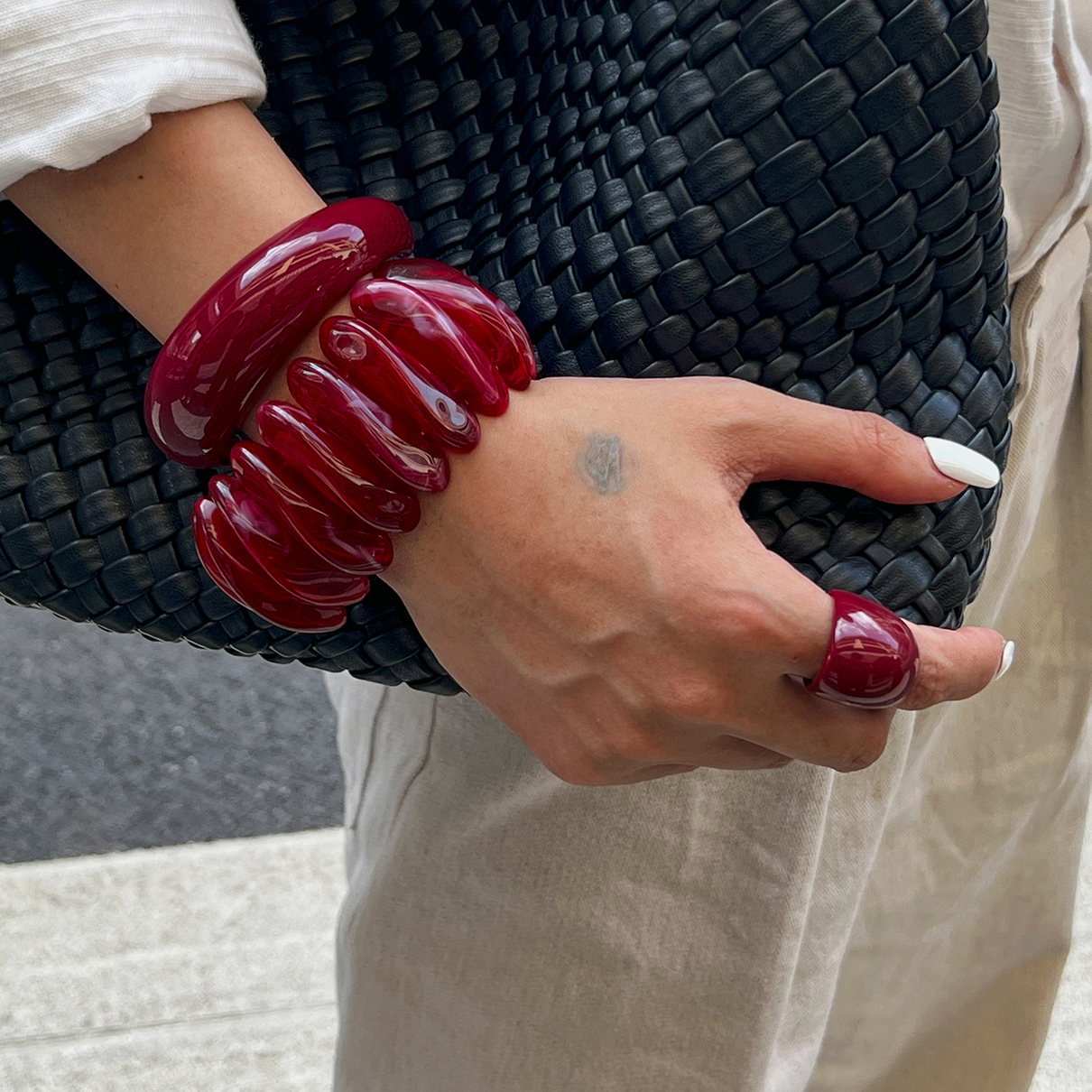 Irregular Resin Ring for Women – Women'S Accessories Rings recenzja i cena