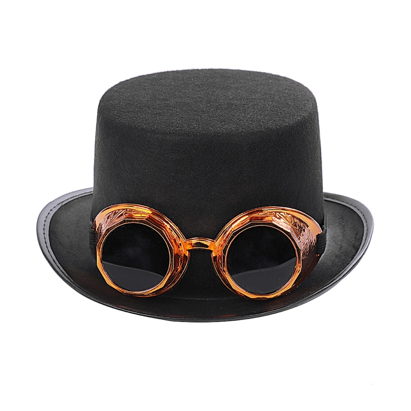 Funny Party Black Top Hat with – Women'S Victorian Era Accessories recenzja i cena