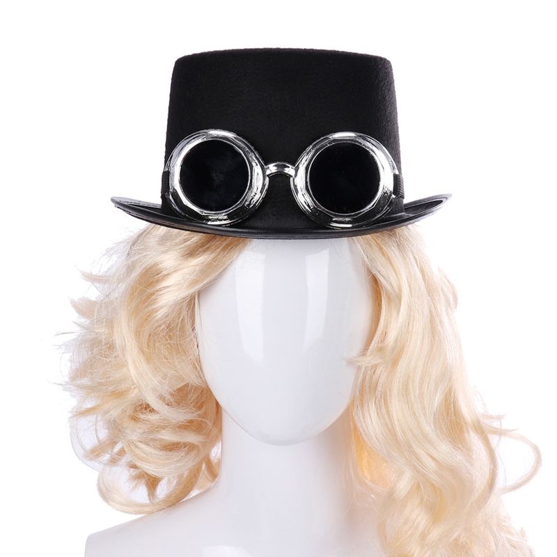 Funny Party Black Top Hat with – Women'S Victorian Era Accessories recenzja i cena