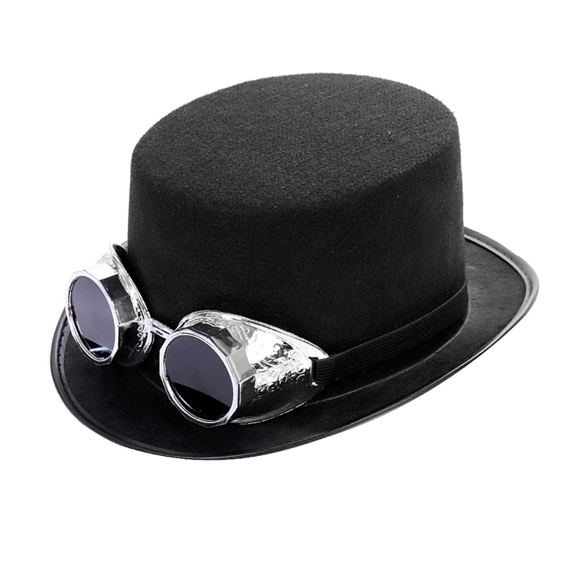 Funny Party Black Top Hat with – Women'S Victorian Era Accessories recenzja i cena