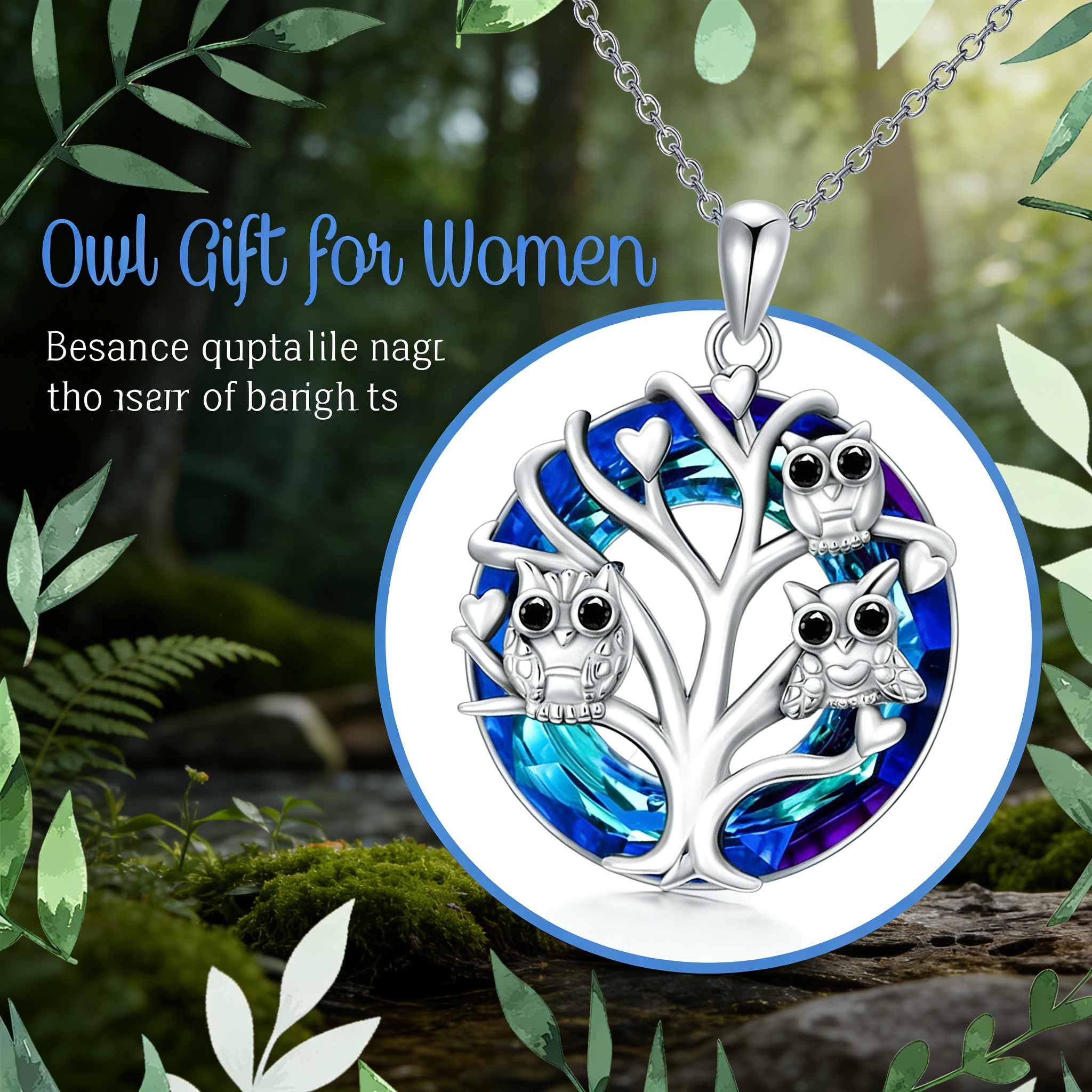 Zinc Alloy Tree Of Life Three  – Women Accessories Meaning recenzja i cena