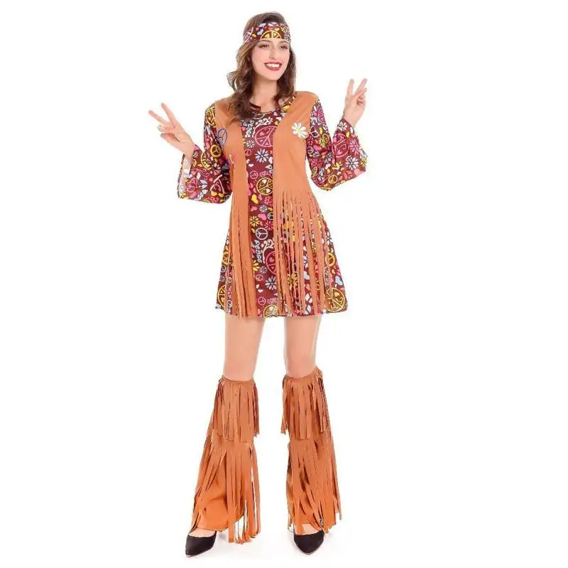Women 60s 70s Vintage Hippie D – Women'S Vintage Accessories recenzja i cena