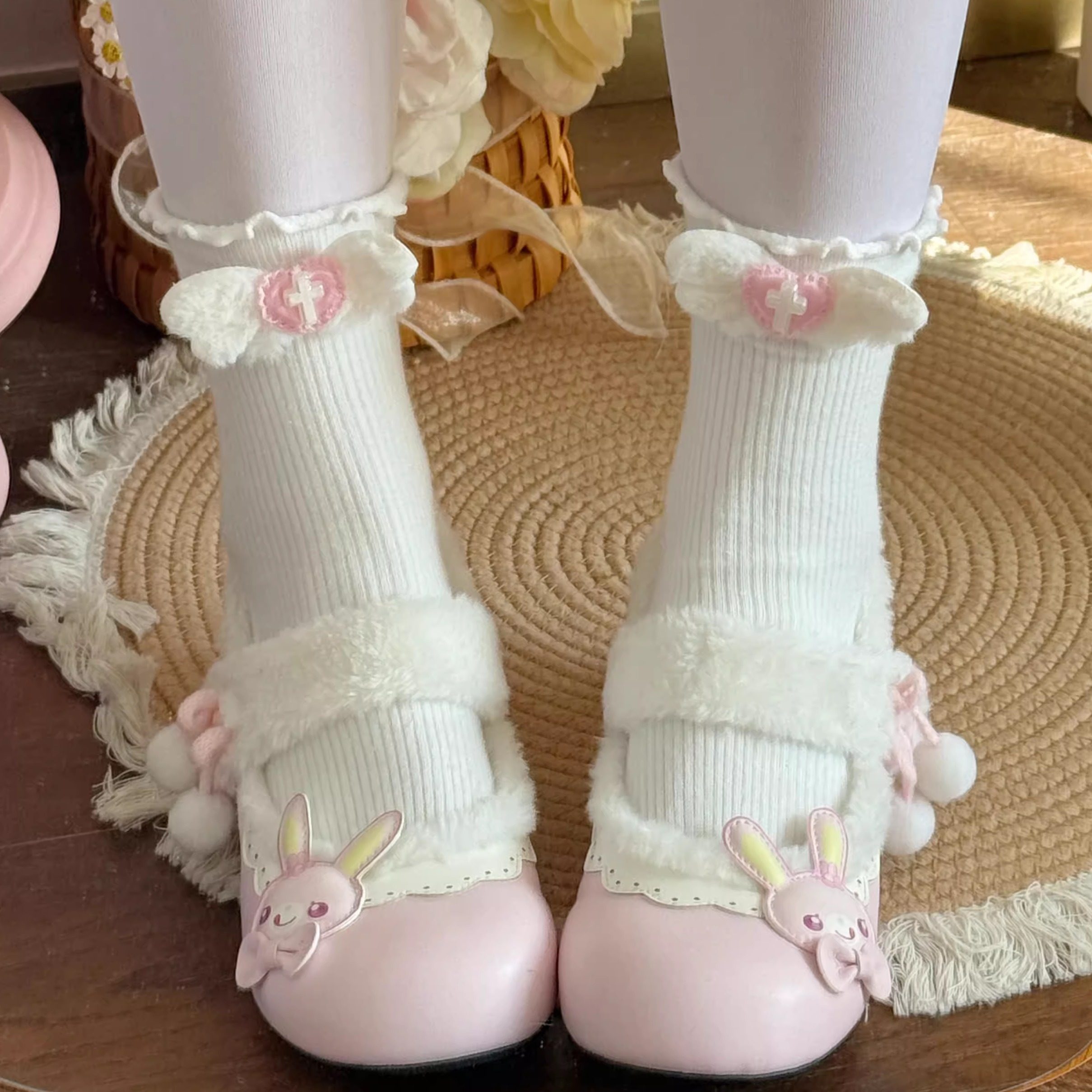 Japanese Cute Cartoon Mp  Daug – Women'S Accessories For Shoes recenzja i cena