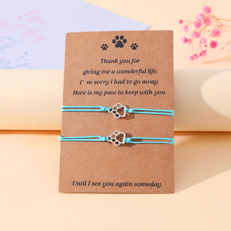 Adjustable Paw Print Couple Br – Women Accessories Meaning recenzja i cena