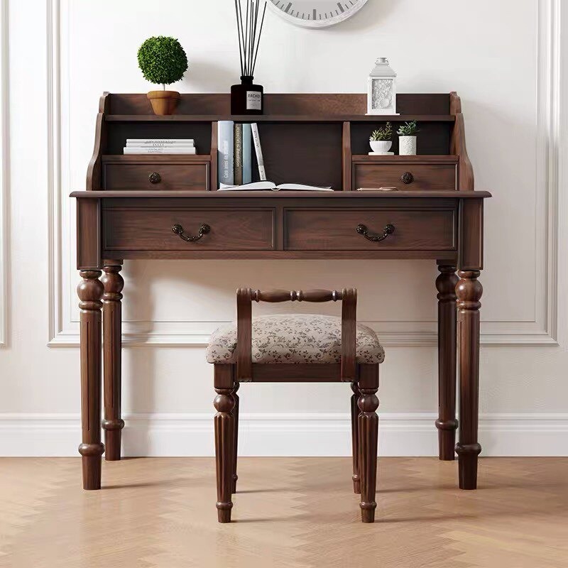 European Bedroom Vanity Table  – Women Accessories Drawer recenzja i cena