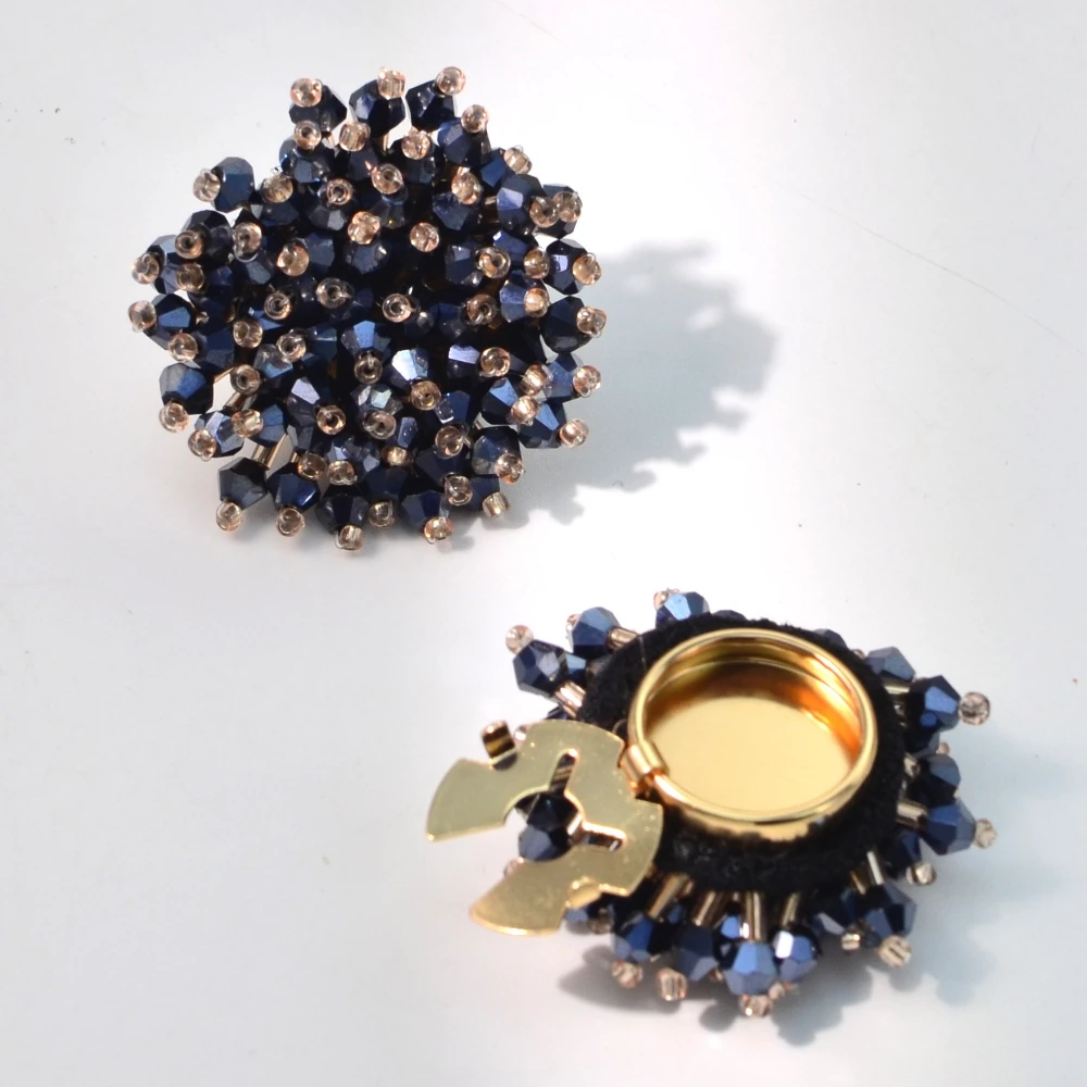 2PCS Elegant Button Covers Han – Women Accessories Jewelry recenzja i cena
