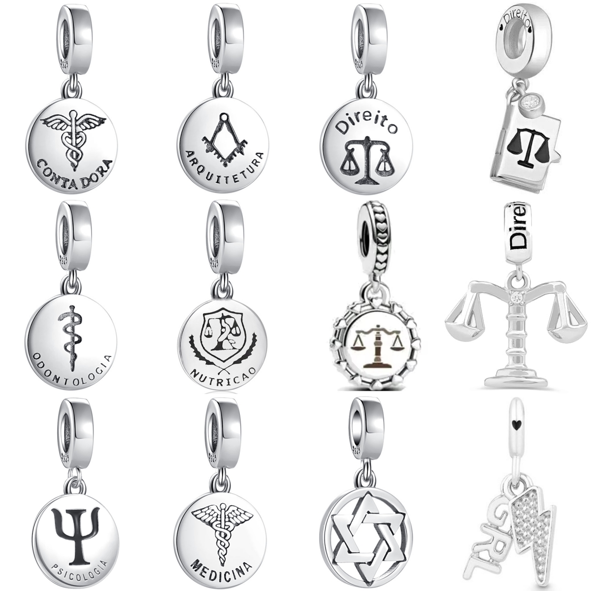 New 925 Sterling Silver Charm  – Women'S Accessories New Balance recenzja i cena