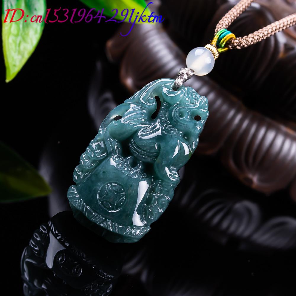 Burmese Jadeite Pixiu Pendant  – Women'S Vintage Accessories recenzja i cena