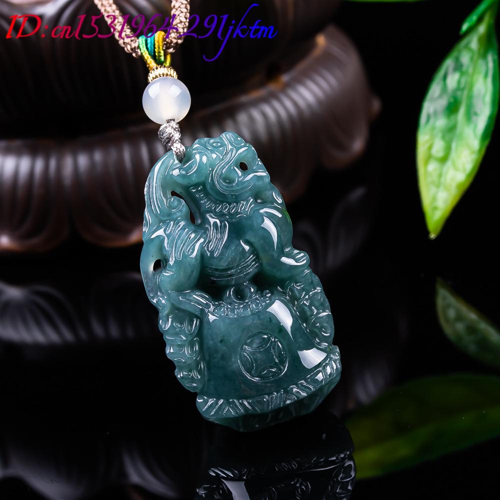 Burmese Jadeite Pixiu Pendant  – Women'S Vintage Accessories recenzja i cena