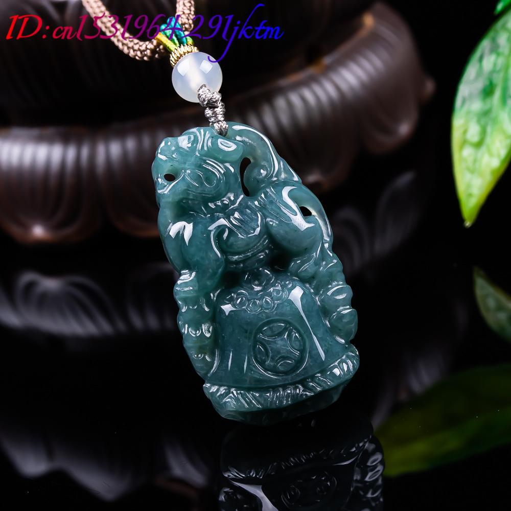 Burmese Jadeite Pixiu Pendant  – Women'S Vintage Accessories recenzja i cena