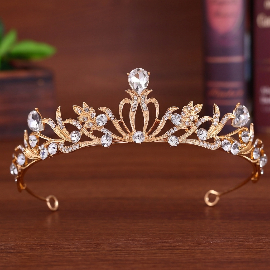 Crystal Wedding Tiaras And Cro – Women Accessories Jewelry recenzja i cena