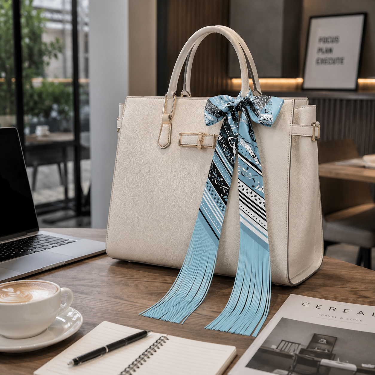 Faux Leather Fringe Tassel Sca – Women Accessories Business recenzja i cena