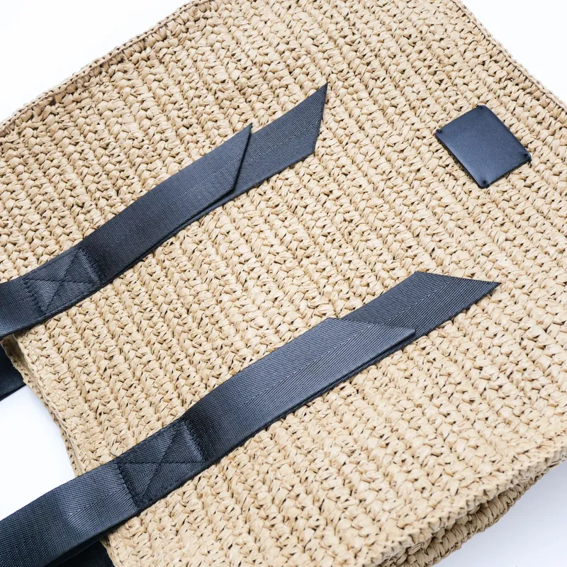 Retro hand-woven straw shoulde – Women'S Vacation Accessories recenzja i cena