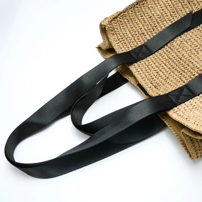 Retro hand-woven straw shoulde – Women'S Vacation Accessories recenzja i cena