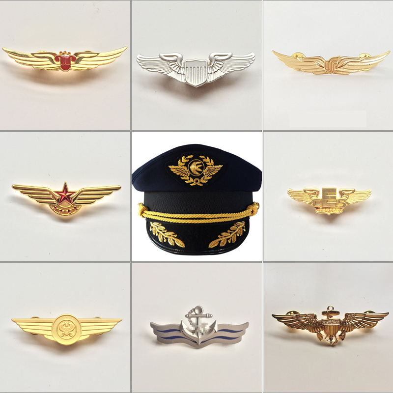 Captain Uniform Metal Cap Badg – Women Accessories Business recenzja i cena