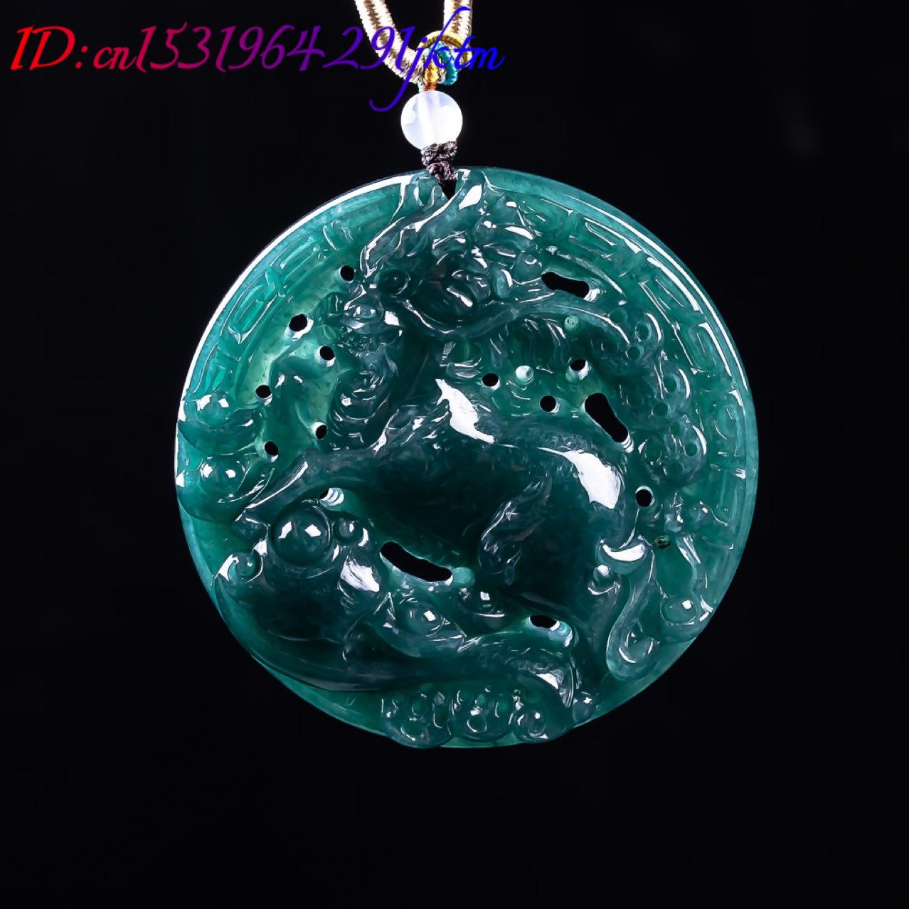 Burmese Jadeite Dragon Pendant – Women'S Vintage Accessories recenzja i cena