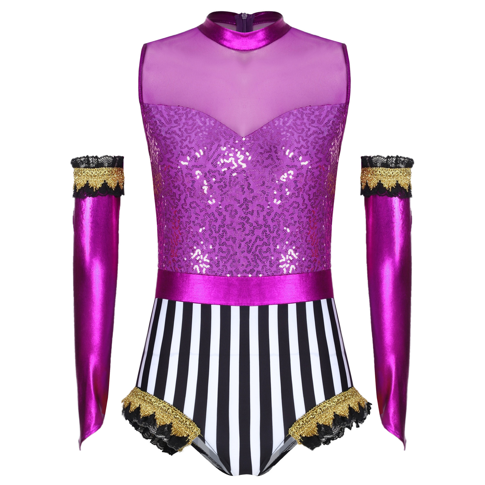 Girls Circus Clown Outfits Cos – Women'S Vacation Accessories recenzja i cena
