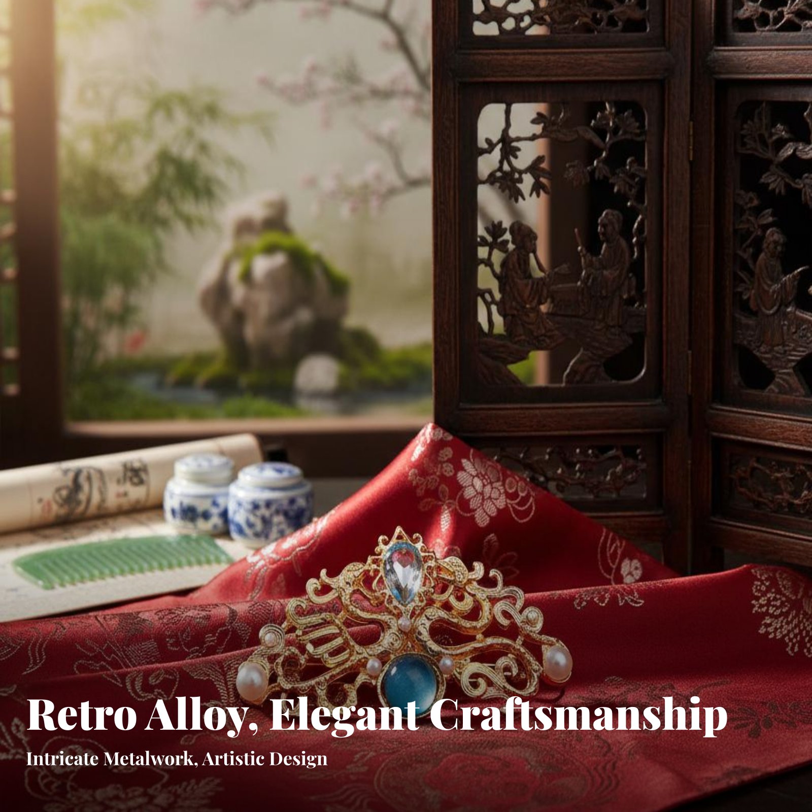 Chinese Traditional Hair Acces – Women'S Vintage Accessories recenzja i cena