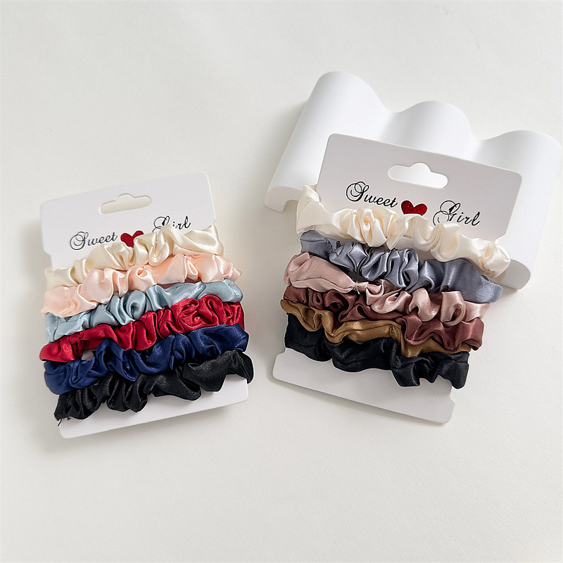 5/6pcs Satin Hair Scrunchies f – Women Accessories Wholesale China recenzja i cena