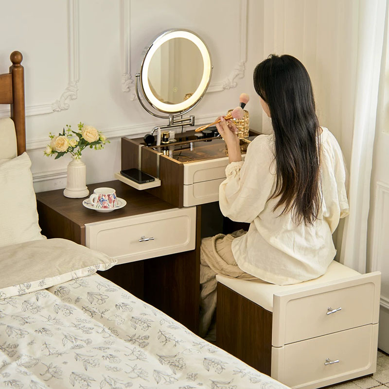 Modern Coffee Vanity Table Wom – Women Accessories Drawer recenzja i cena