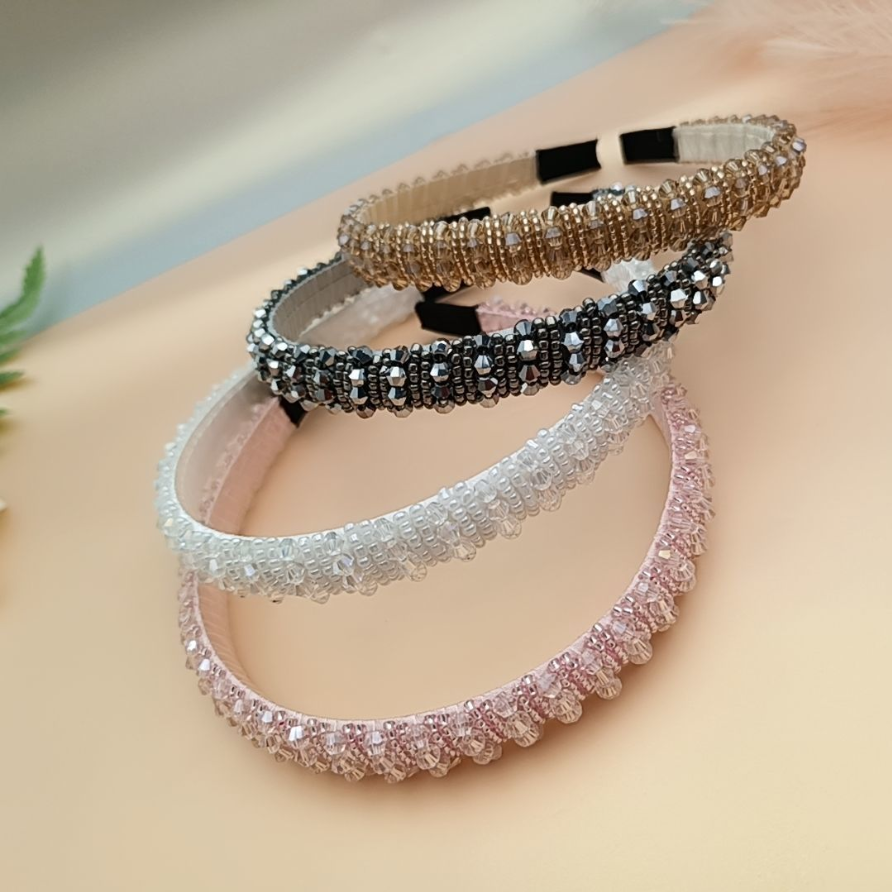Korean Fashion Shiny Beaded He – Women Accessories Wholesale China recenzja i cena