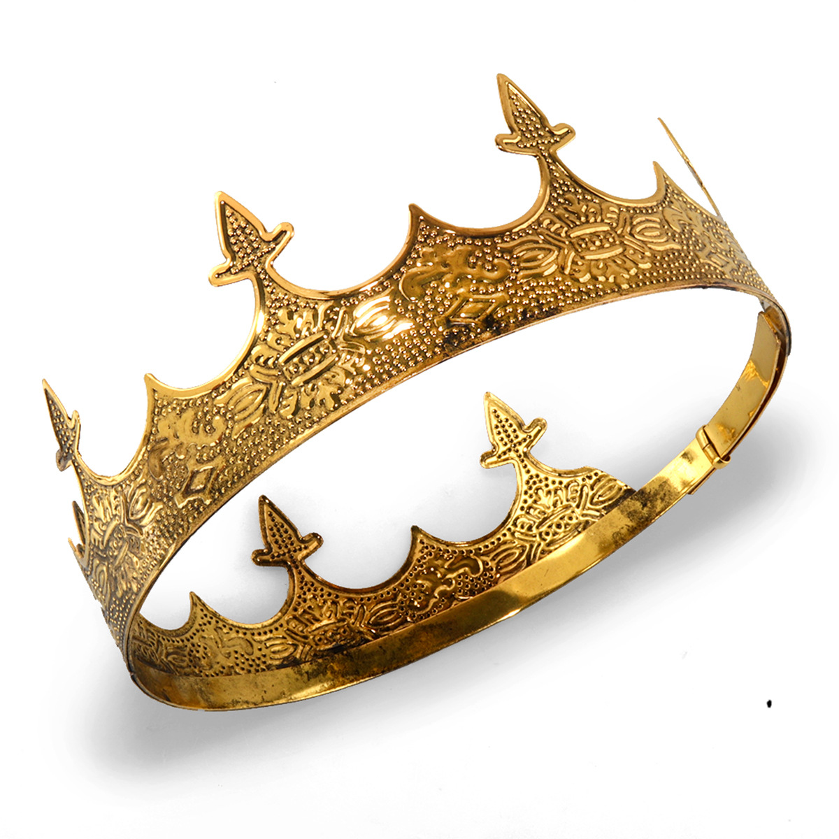 Tiara Vintage Gold King Crown  – Women'S Vintage Accessories recenzja i cena