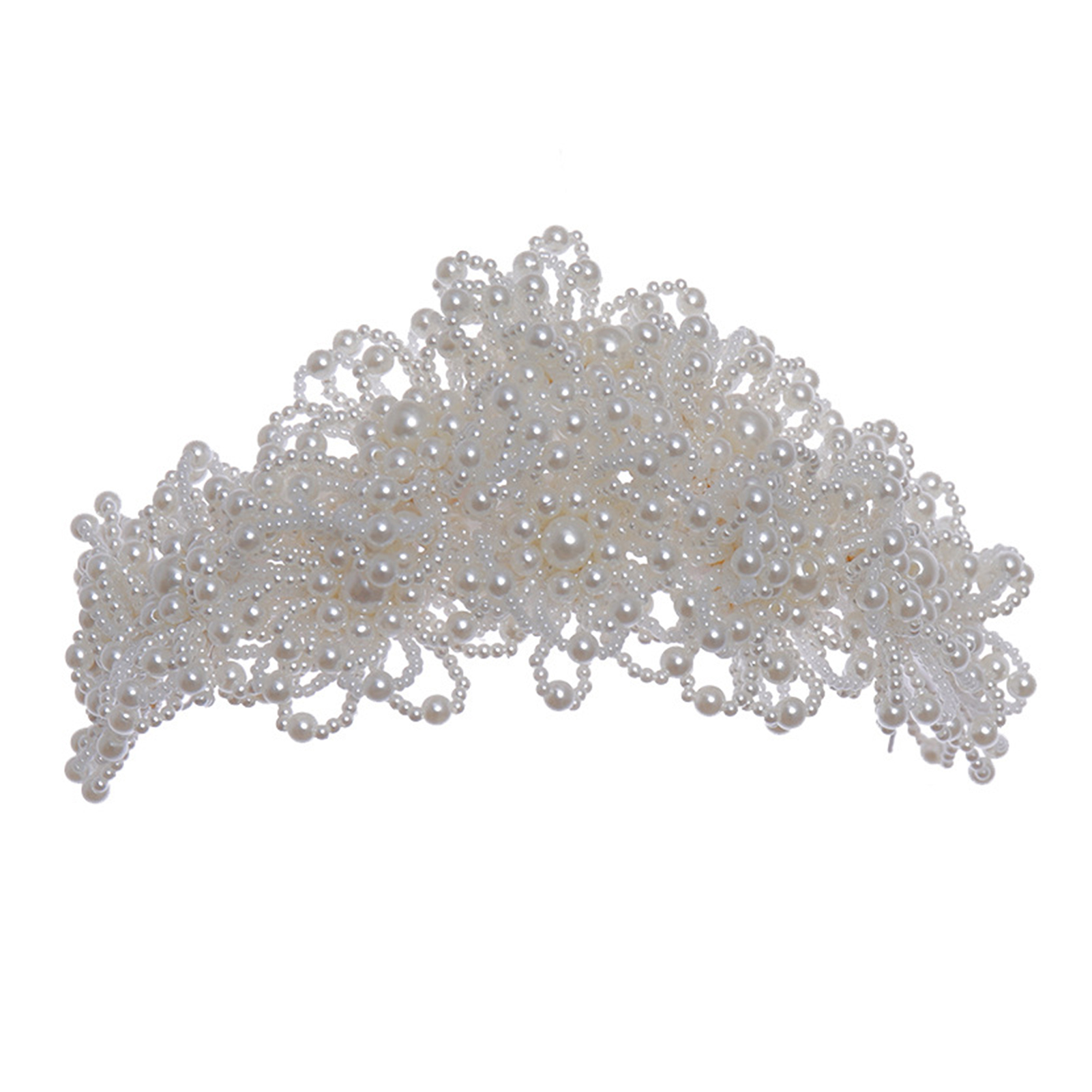 Pearl Crown Headpiece For Wedd – Women Accessories Jewelry recenzja i cena