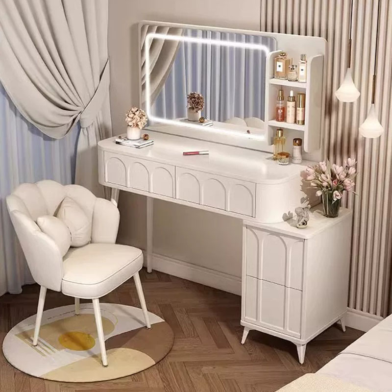Mirror Makeup Vanity Table Bed – Women Accessories Drawer recenzja i cena