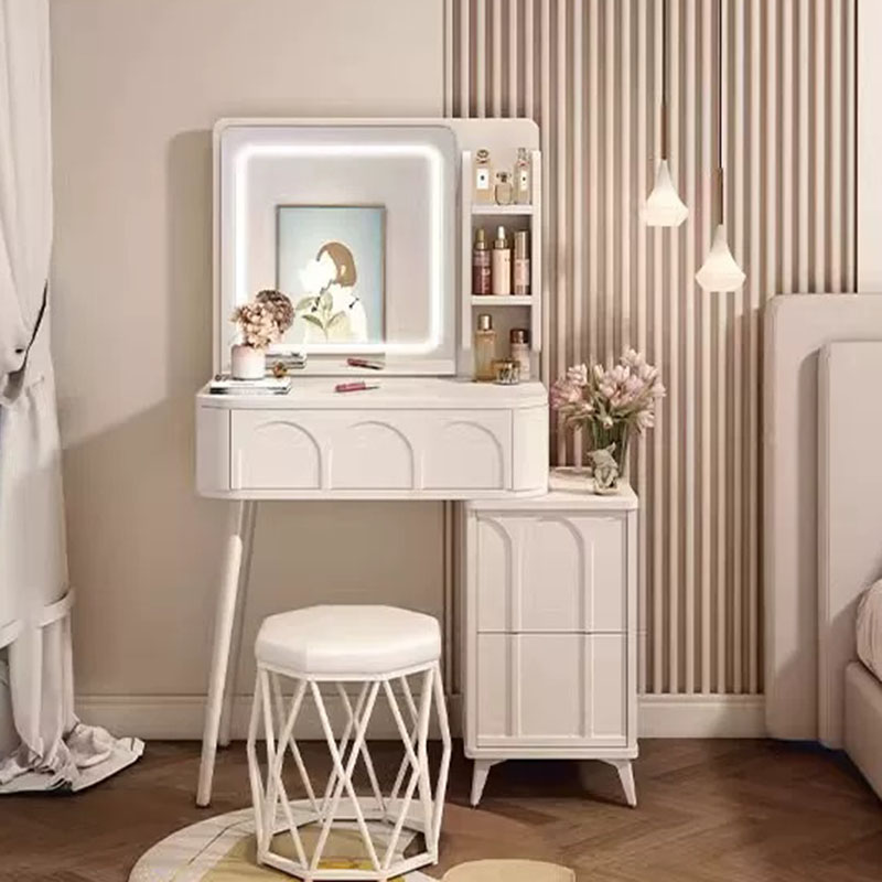 Mirror Makeup Vanity Table Bed – Women Accessories Drawer recenzja i cena