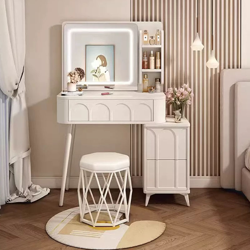Mirror Makeup Vanity Table Bed – Women Accessories Drawer recenzja i cena