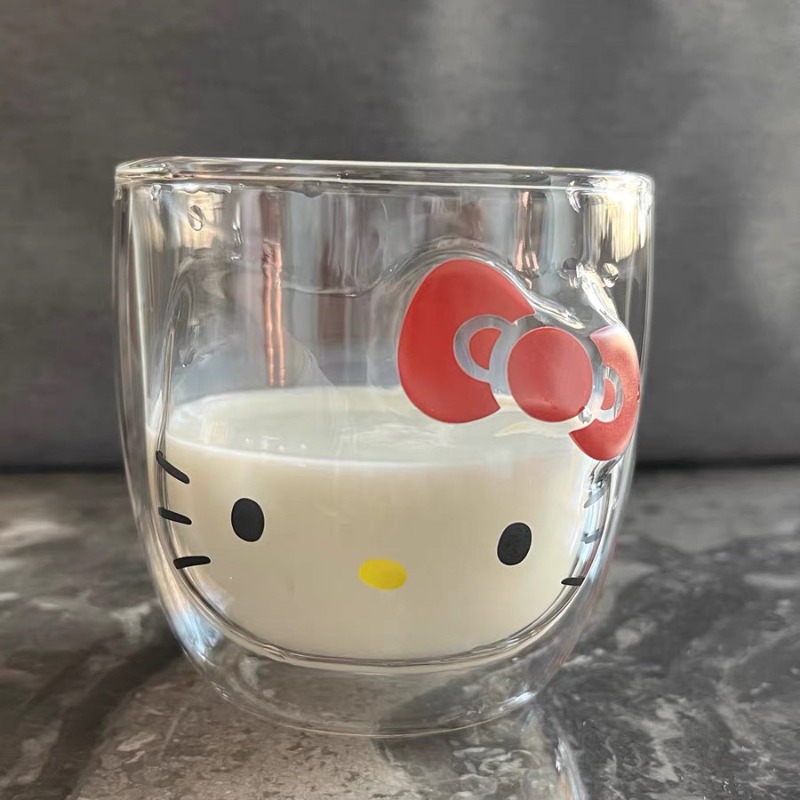 Hello Kitty Double Layer Glass – Women Accessories Wholesale China recenzja i cena