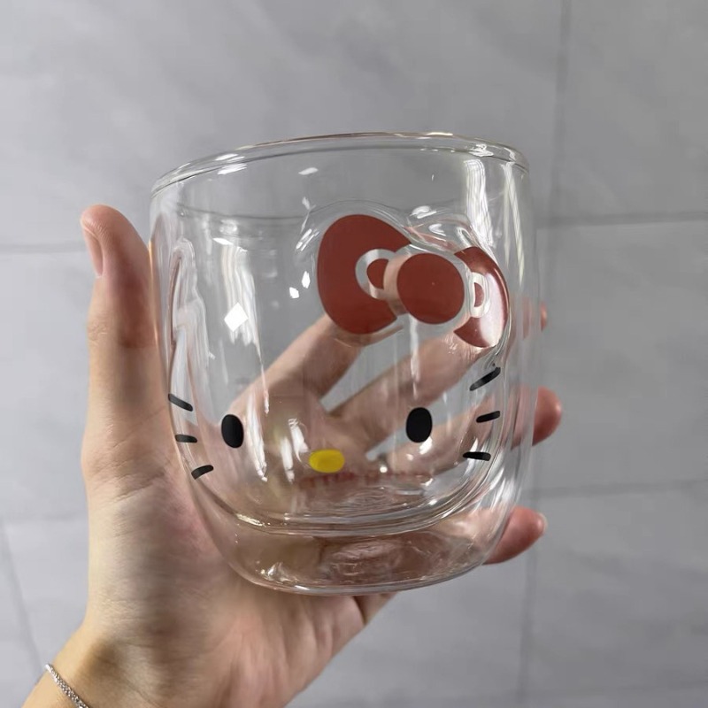 Hello Kitty Double Layer Glass – Women Accessories Wholesale China recenzja i cena