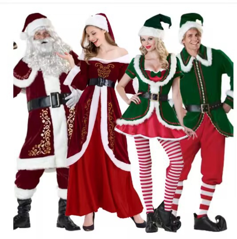 Santa Claus Costume Women Men  – Women'S Vacation Accessories recenzja i cena