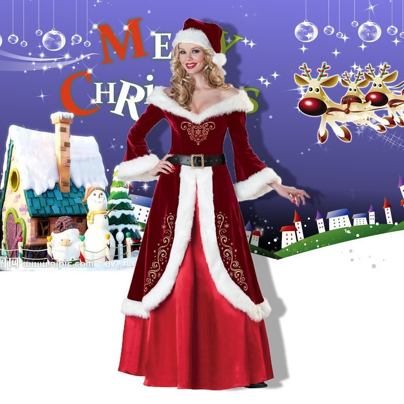 Santa Claus Costume Women Men  – Women'S Vacation Accessories recenzja i cena