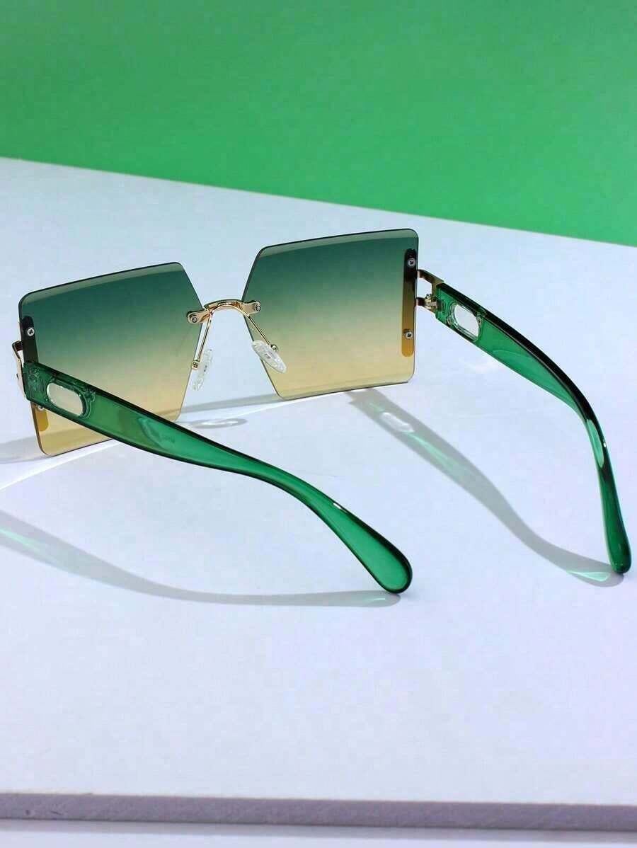 Elegant Square Frame Gradient  – Women'S Vacation Accessories recenzja i cena