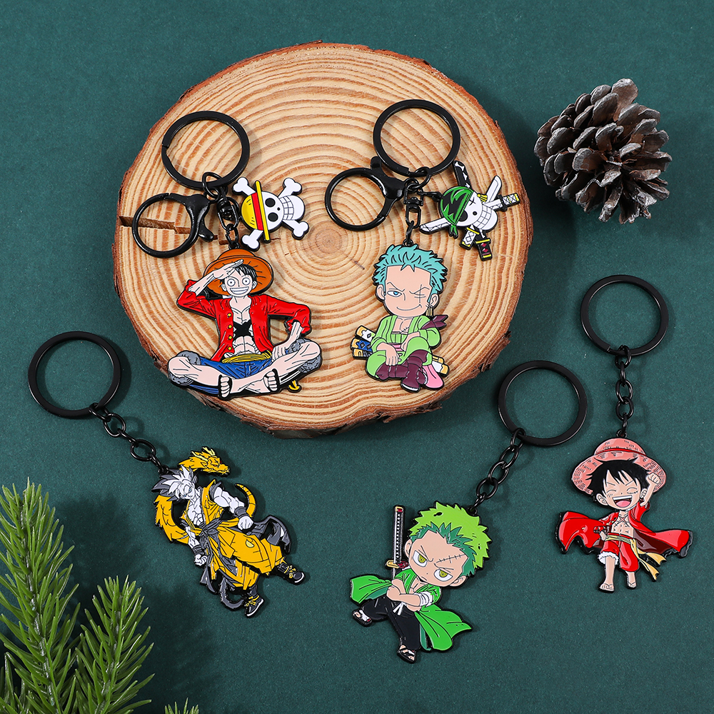 One Piece Anime Keychain Featu – Women'S Accessories Rings recenzja i cena