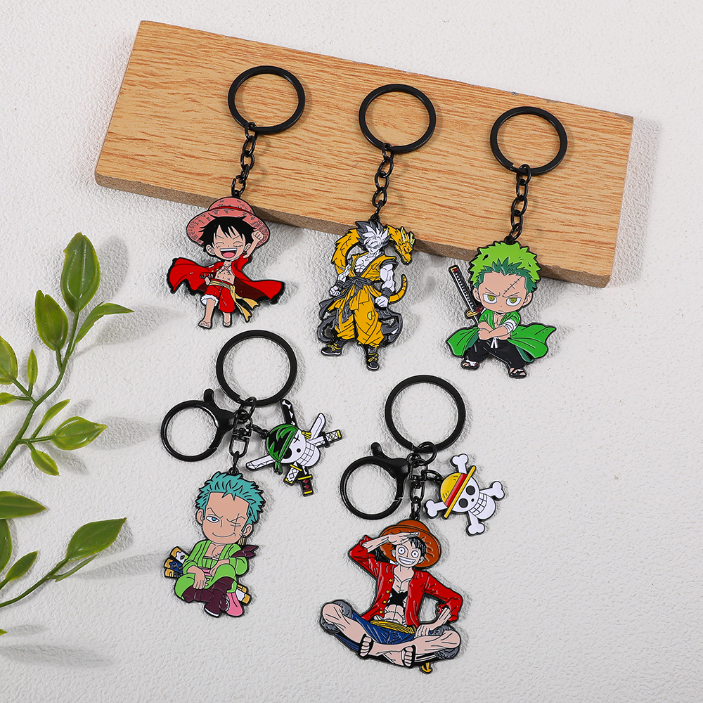 One Piece Anime Keychain Featu – Women'S Accessories Rings recenzja i cena