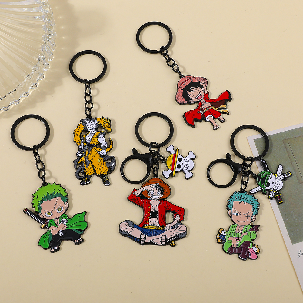 One Piece Anime Keychain Featu – Women'S Accessories Rings recenzja i cena