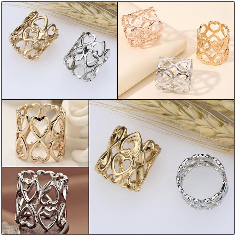 1/4Pcs Alloy Circle Scarves Br – Women'S Accessories Rings recenzja i cena