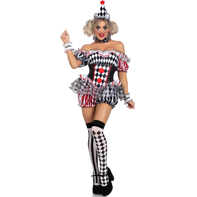 Women Clown Cosplay Costume Ci – Women'S Vacation Accessories recenzja i cena