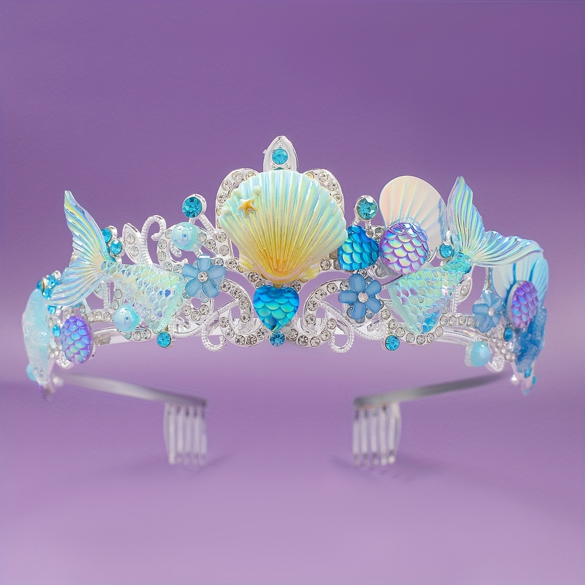 2025 New Mermaid Hair Comb Cro – Women Accessories Jewelry recenzja i cena