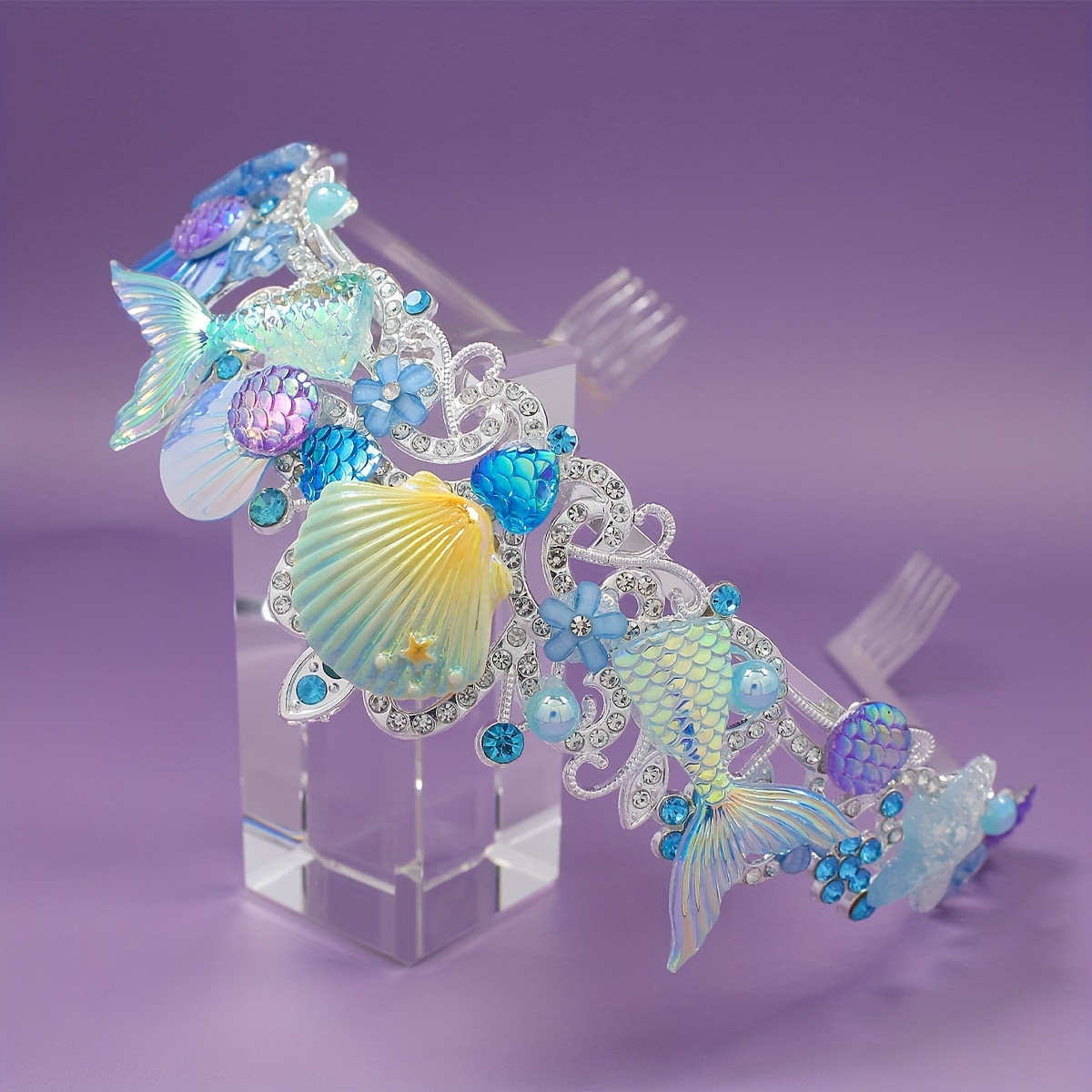 2025 New Mermaid Hair Comb Cro – Women Accessories Jewelry recenzja i cena