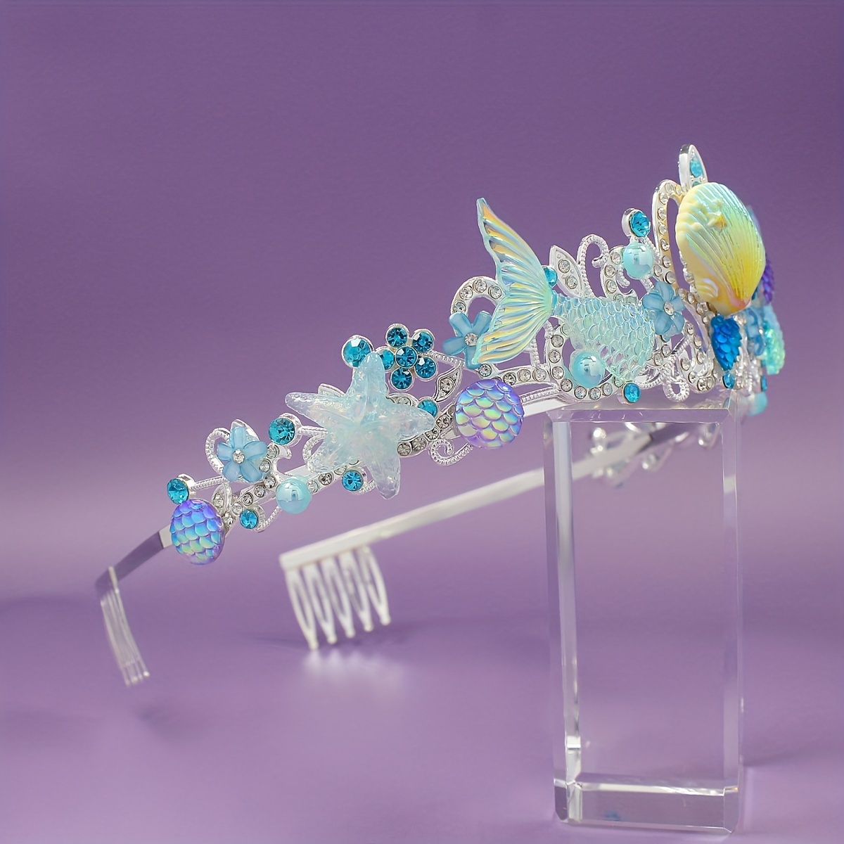 2025 New Mermaid Hair Comb Cro – Women Accessories Jewelry recenzja i cena