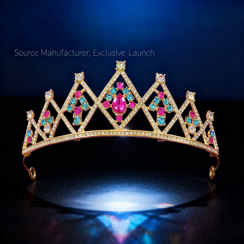 Princess Rhinestone Crown Head – Women'S Vintage Accessories recenzja i cena