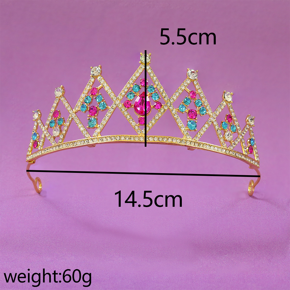 Princess Rhinestone Crown Head – Women'S Vintage Accessories recenzja i cena